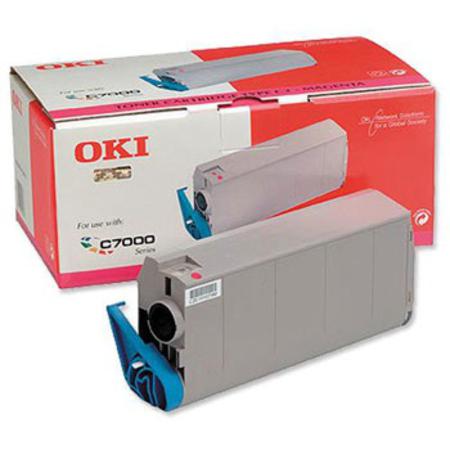 Compatible 41963006 OKI toner Magenta  for C7100/ C7300/ C7350/ C7500